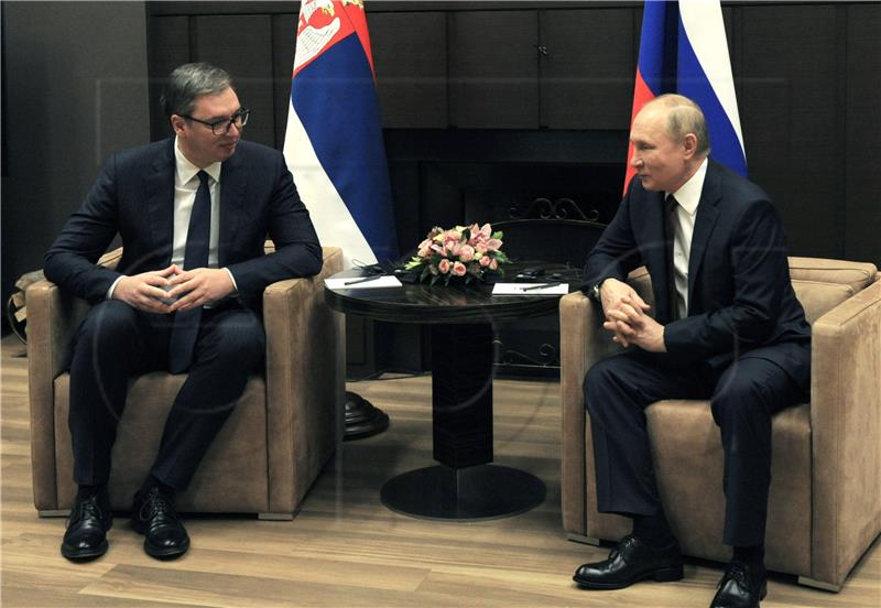 Soči: Putin Vučiću obećao da se cijena plina za Srbiju neće mijenjati