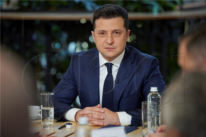 UKRAINE ZELENSKY PRESS MARATHON