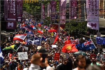 AUSTRALIA PANDEMIC COVID 19 VACCINATION PROTEST