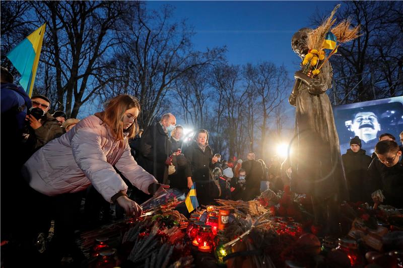 UKRAINE FAMINE ANNIVERSARY