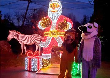 "Polarni advent" svečano otvoren u zagrebačkom Zoološkom vrtu