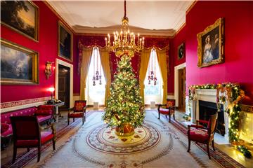 USA WHITE HOUSE HOLIDAY DECOR