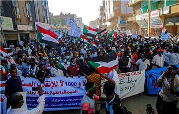 SUDAN ANTI COUP PROTEST