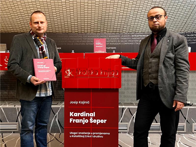 Predstavljena knjiga Josipa Kajinića "Kardinal Franjo Šeper"