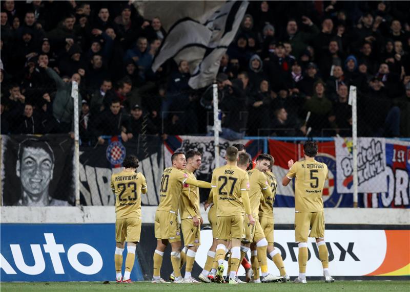 Četvrtfinalna utakmica Hrvatskog nogometnog kupa: Lokomotiva - Hajduk