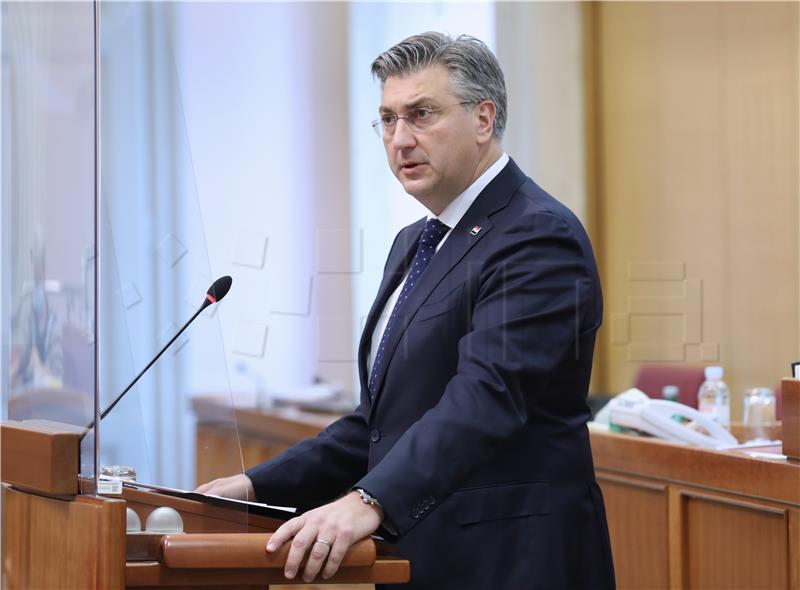 Plenković announces shift from crisis management to competitiveness,  job creation