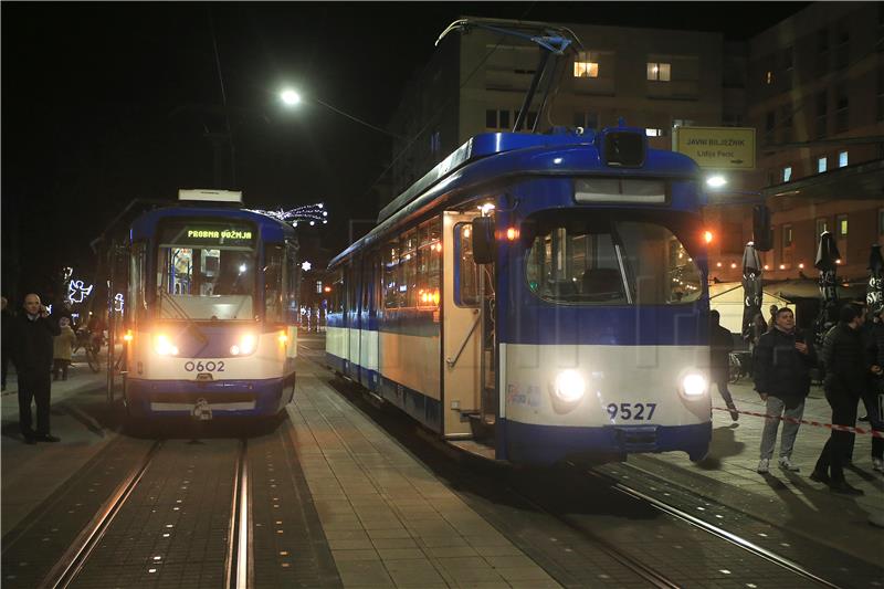 Osijek: Utrka gradskih tramvaja