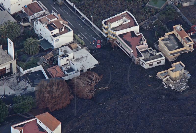 SPAIN VOLCANIC ERUPTION