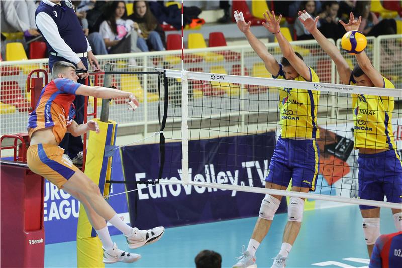 CEV kup: Mladost - Vero Volley 1-3