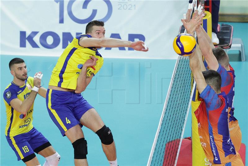 CEV kup: Mladost - Vero Volley Monza