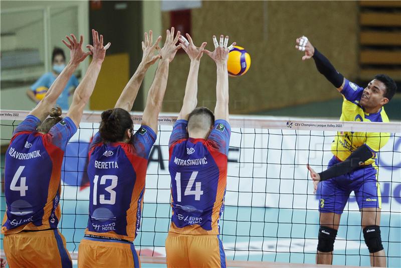 CEV kup: Mladost - Vero Volley Monza