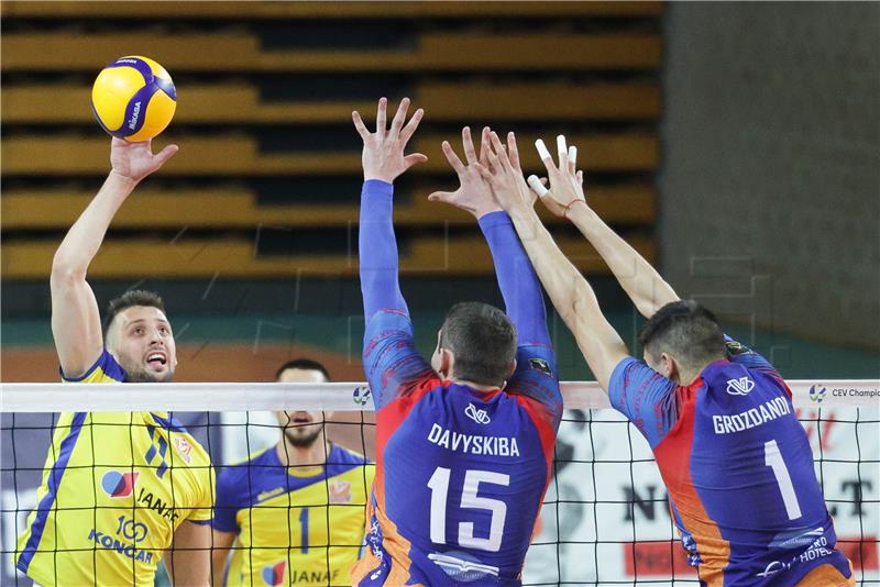 CEV kup: Mladost - Vero Volley Monza