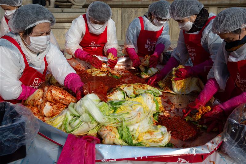 SOUTH KOREA GASTRONOMY KIMCHI