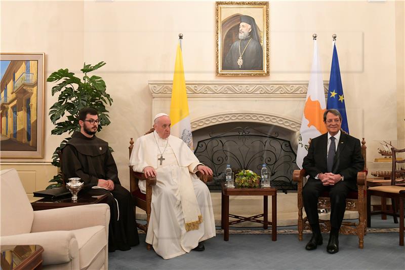 CYPRUS POPE FRANCIS VISIT