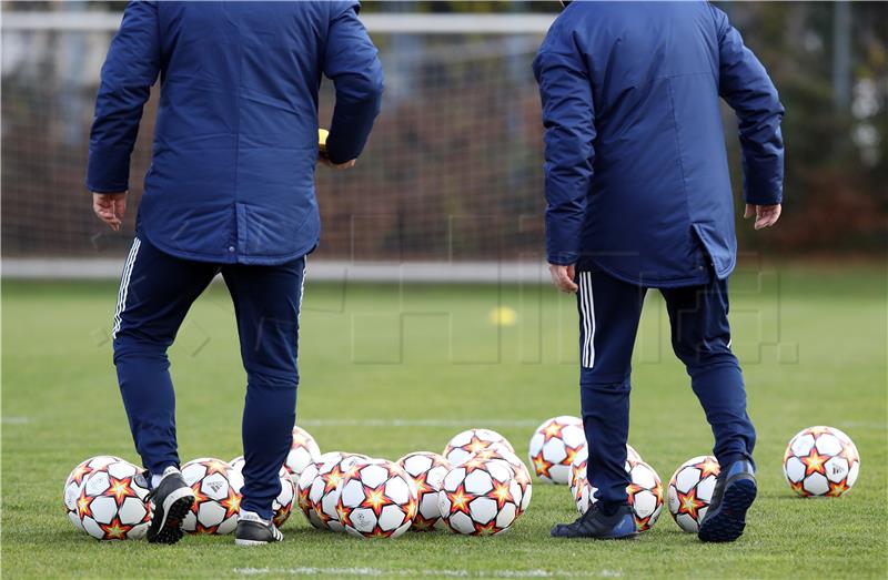 Trening GNK Dinama s novim trenerom Željkom Kopićem