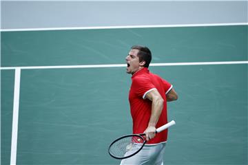 SPAIN TENNIS DAVIS CUP