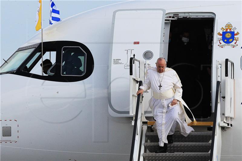 GREECE POPE FRANCIS VISIT