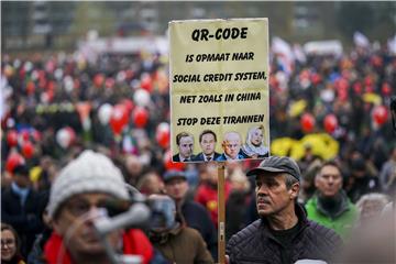 NETHERLANDS CORONAVIRUS PANDEMIC COVID19 PROTEST