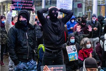 GERMANY PROTEST PANDEMIC CORONAVIRUS COVID19