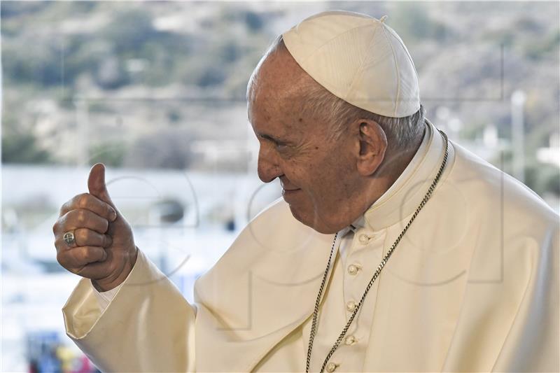 GREECE POPE FRANCIS VISIT