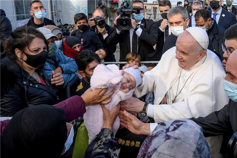 GREECE POPE FRANCIS VISIT