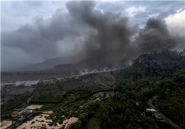 MOUNT SEMERU VOLCANO ERUPTION