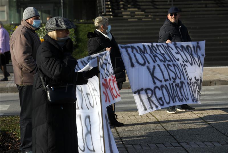 Prosvjedni performans Udruge za zaštitu okoliša Resnik