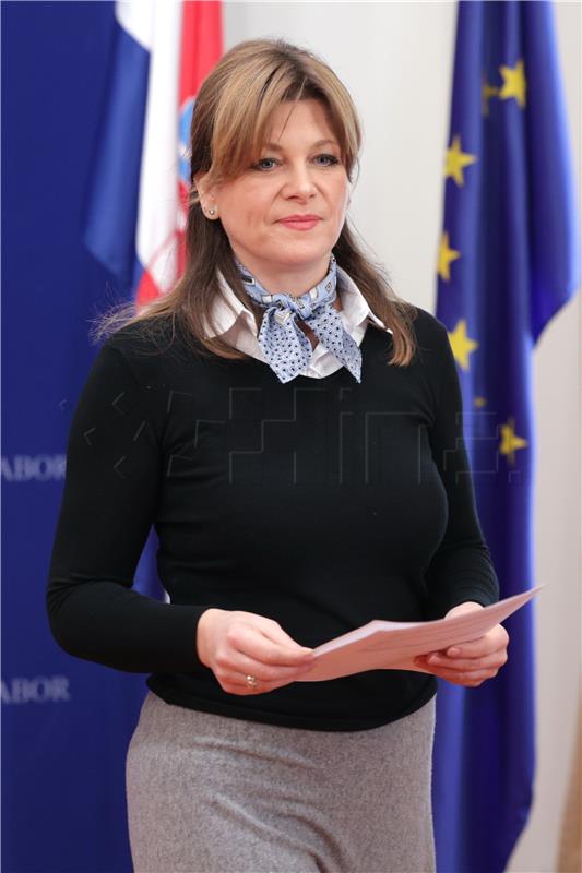 Konferencija za medije Karoline Vidović Krišto