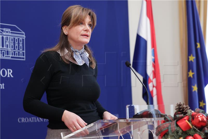 Konferencija za medije Karoline Vidović Krišto