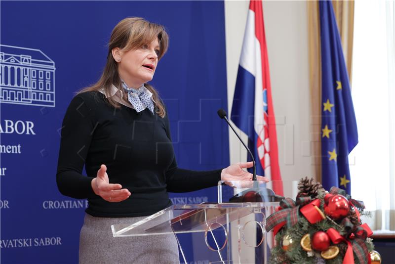 Konferencija za medije Karoline Vidović Krišto