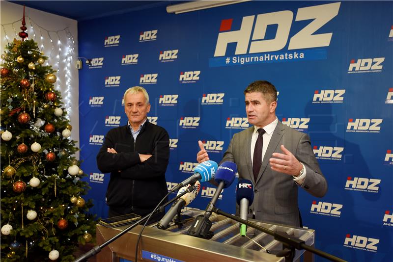 Split: Konferencija za medije HDZ-a