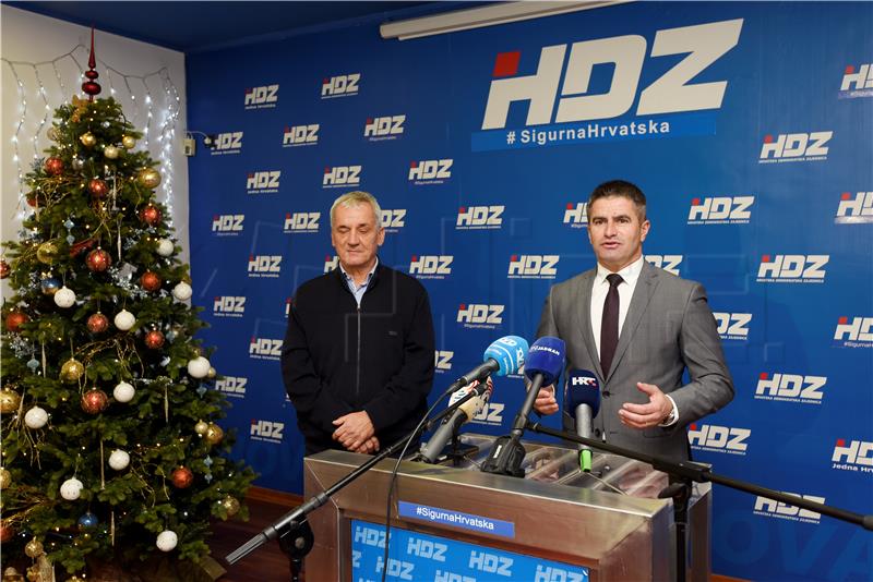 Split: Konferencija za medije HDZ-a