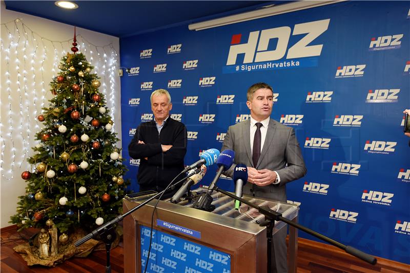 Split: Konferencija za medije HDZ-a