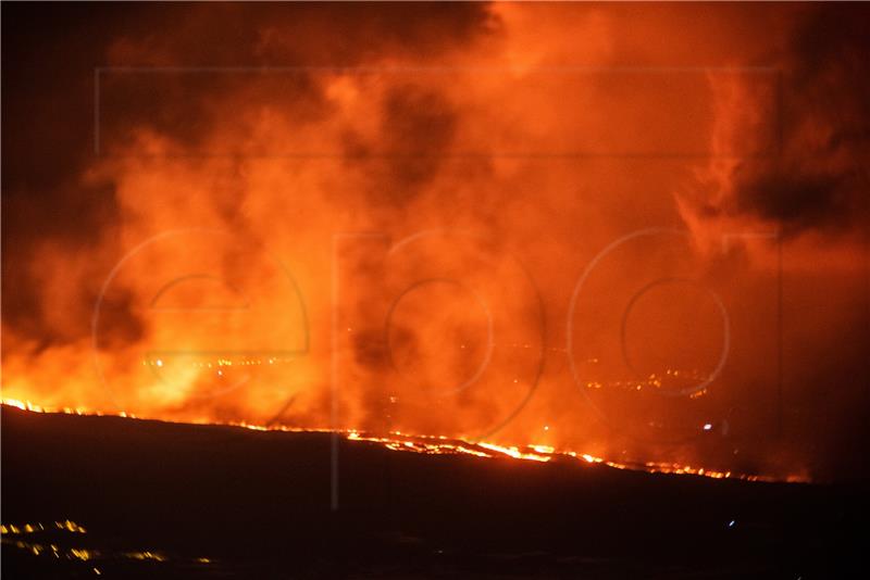 SPAIN VOLCANO ERUPTION