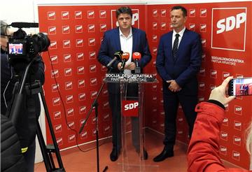 Konferencija za medije Gradske organizacije SDP-a Varaždin