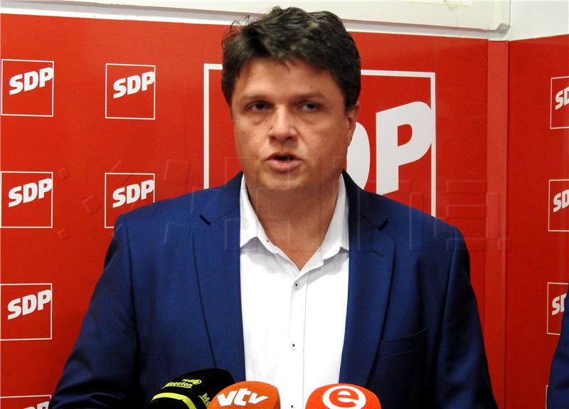 Konferencija za medije Gradske organizacije SDP-a Varaždin