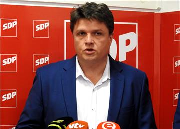 Konferencija za medije Gradske organizacije SDP-a Varaždin