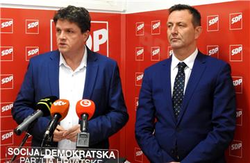 Konferencija za medije Gradske organizacije SDP-a Varaždin