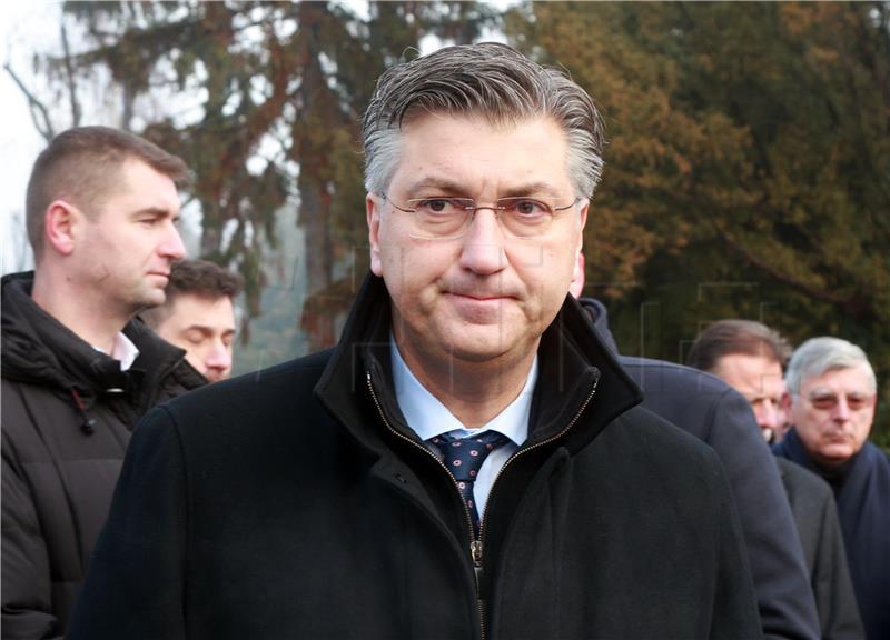 Plenković položio vijenac u povodu obljetnice smrti Franje Tuđmana