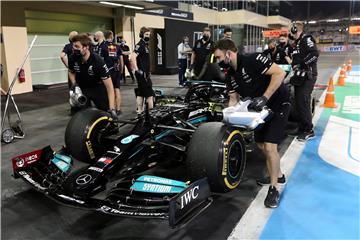 VN Abu Dhabi: Hamilton najbrži na zadnjem treningu