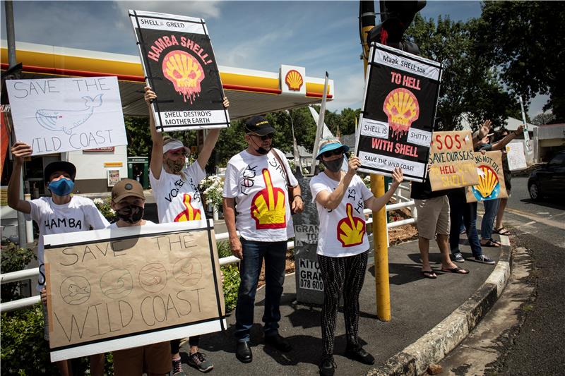 SOUTH AFRICA ENVIRONMENTAL PROTEST