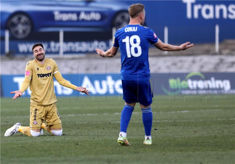 Utakmica 19. kola Prve HNL: Lokomotiva - Hajduk