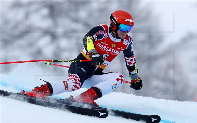 SK, slalom: Zubčić 6., Vidović 15. u prvoj vožnji