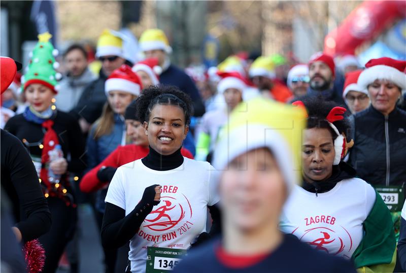 Humanitarna i kostimirana utrka Zagreb Advent Run