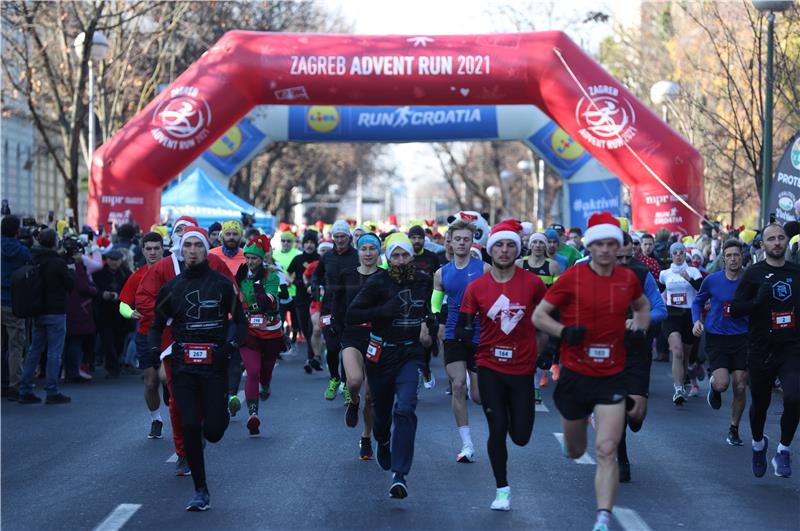 Humanitarna i kostimirana utrka Zagreb Advent Run