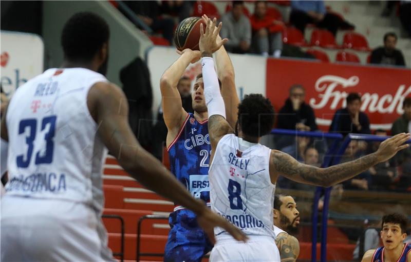 Utakmica 11. kola košarkaške ABA lige: Cibona - Budućnost