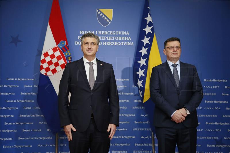 Premijer Plenković doputovao u službeni posjet BiH