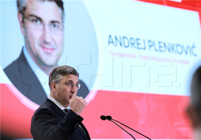 Plenković: 2022 essential because of accession to Schengen and euro area