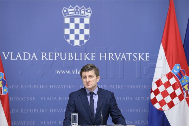 Izjava ministra Marića prije užeg kabineta Vlade RH