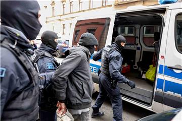 GERMANY SAXONY POLICE RAID